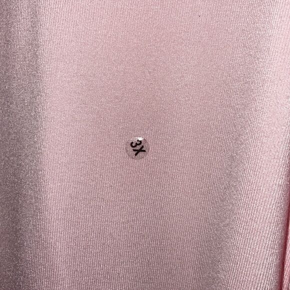 Hampshire Studio sweater womens plus size X3 Knit Crew neck Made In Korea Pink - Picture 3 of 6